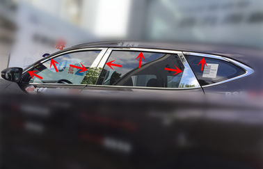 Cina Hyundai New Tucson 2015 2016 Auto Aksesori Baja Jendela Molding Stripes pemasok