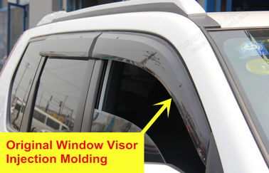 Cina OE Style Car Window Visors Untuk Nissan X - Trail 2008 - 2013 Awning / Rain Shield pemasok