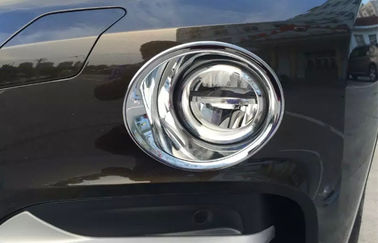 Cina Chrome Bezel lampu kabut untuk BMW E71 X6 2015 Bumper depan bingkai cahaya pemasok