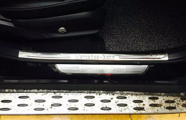 Cina Pelat Stainless Steel Pintu Sill Untuk Mercedes Benz GLC 2015 / Side Door Scuff Plate pemasok