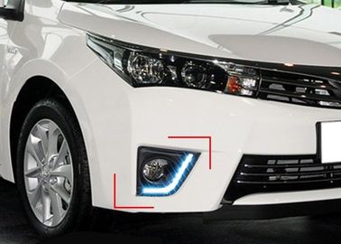 Cina LED Daytime Running Light Super Bright Light untuk Toyota 2014 2015 2016 Corolla pemasok