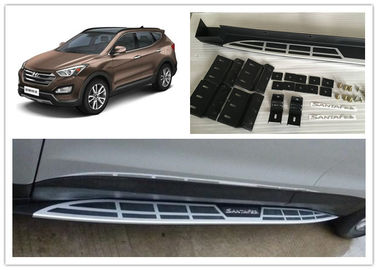 Cina OE Style Side Step Bars untuk Hyundai Santafe 2013 2014 IX45 Vehicle Spare Parts pemasok
