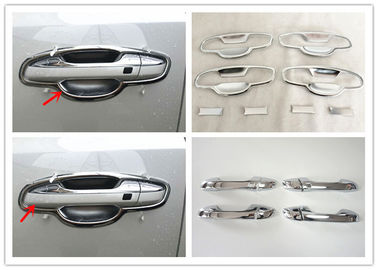 Cina Chrome Side Door Handle Garnish Auto Body Potong Suku Cadang Untuk All New KIA Sportage 2016 KX5 pemasok