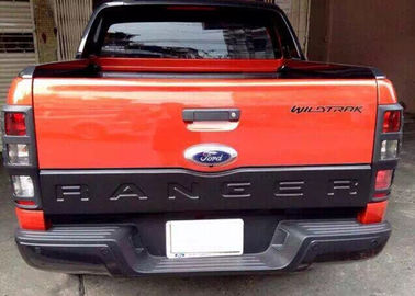 Cina Ford Ranger T6 2012 2013 2014 Back Gate Protection Plate, Back Door Garnish pemasok