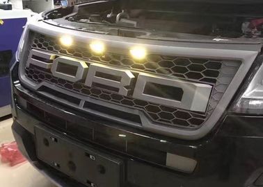Cina Ford New Explorer 2016 2017 Suku Cadang Mobil Dimodifikasi Depan Grille Black Chrome pemasok