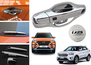 Cina Hyundai 2014 2015 2019 Creta IX25 Chrome Tutup Tangki Bahan Bakar, Penutup Pegangan, Penutup Cermin pemasok