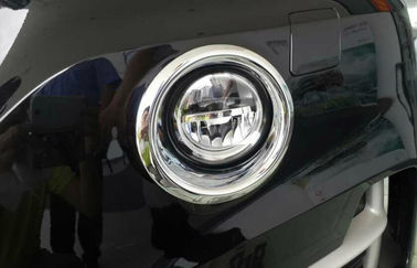 Cina ABS Plastik Chrome Fog Lamp Bezel untuk BMW X5 2014 F15 Front Fog Lamp Frame pemasok