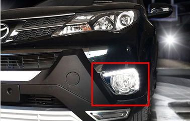 Cina Toyota RAV4 2013 2014 LED Daytime Running Lights Mobil LED DRL Daylight pemasok