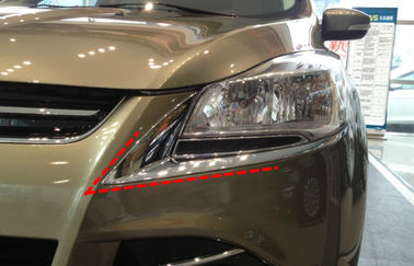 Cina Ford Kuga 2013 2014 2015 Escape Lampu depan berkrom Bagian pemangkasan Lampu kepala Garnish pemasok