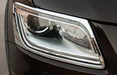 Cina Bezel ABS Chrome Headlight yang Disesuaikan Untuk Audi Q5 2013 2014 pemasok