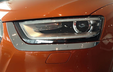 Cina Audi Q3 2012 Auto Cahaya Covers Disesuaikan Mobil Headlight pelindung pemasok