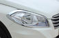 ABS Chrome Headlight Bezels untuk Suzuki S-cross 2014, Bingkai Lampu Ekor pemasok