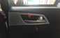 Semua New Tucson 2015 IX35 Bagian interior trim, pegangan pintu cetakan krom pemasok