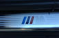 BMW X6 Baru E71 2015 Illuminated Pintu Kusen Side Door lecet Plat Stainless Steel Sill pemasok