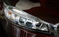 Plastik ABS Chrome lampu depan bezel dan frame lampu belakang Untuk Kia All New Sorento 2015 pemasok