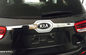 Custom Auto Body Trim Parts untuk Kia New Sorento 2015 Back Door Garnish Chrome pemasok
