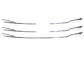 Stainless Steel depan Grille Potong Stripes Untuk Hyundai IX25 Creta 2014 2015 2016 pemasok