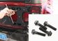 Bahan Baja Lukis suku cadang mobil Wrangler 2007 - 2017 JK Spare Tire Carrier pemasok