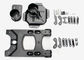 Bahan Baja Lukis suku cadang mobil Wrangler 2007 - 2017 JK Spare Tire Carrier pemasok
