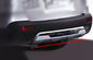 Penjaga Bumper Mobil Chrome Untuk KIA SORENTO 2009, Pelindung Depan ABS dan Pelindung Belakang pemasok