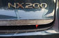 Lexus NX 2015 Auto Body Trim Parts, ABS Chrome Back Door Lower Garnish pemasok