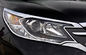 ABS Chrome Headlight Bezels untuk Honda CR-V 2012 Headlamp Frame pemasok