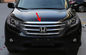 Plastik ABS Auto Body Parts Untuk Honda CR-V 2012, Crome Bonnet trim strip pemasok