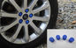 Universal Auto Body Parts Potong, Colourful Silicone Rubber Wheel Nut Caps pemasok