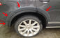 Hitam Plastik PP Volkswagen Touareg 2011 Wheel Arch Flare Durable pemasok