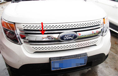 Cina Bagian Dekorasi Bagian Bagian Depan Grille Trim Strip Untuk Ford Explorer 2011 pemasok