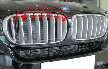 Cina BMW F15 New X5 2014 2015 Exterior Auto Body Parts Potong Stainless Steel depan Grille Molding pemasok