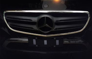 Cina Plastik ABS chrome Auto Body Potong Suku Cadang Untuk Mercedes Benz GLC 2015 depan Grille Bingkai pemasok