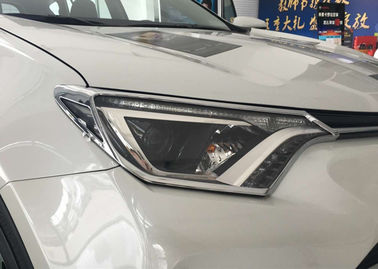 Cina TOYOTA RAV4 2016 2017 New Auto Aksesori Mobil Head Lamp Covers Dan Tail Lamp Molding pemasok