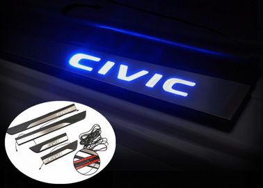 Cina HONDA New CIVIC 2016 LED Light Side Door Sill Plates / suku cadang mobil pemasok