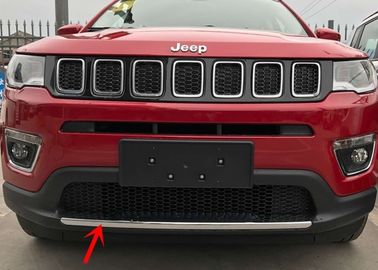 Cina Jeep Compass 2017 Auto Body Trim Parts, Bumper depan berkrom Bagian bawah pemasok