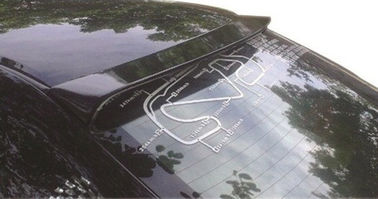 Cina Spoiler atap belakang untuk Toyota Corolla 2006 - 2011 Proses cetakan ledakan plastik ABS pemasok