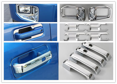 Cina Ford F150 Raptor 2015 Chrome Body Trim Parts Handle Covers, Mirror Covers dan Bezel Lampu pemasok
