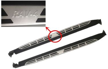 Cina PP Plastic Aluminium Side Step Bar untuk Toyota RAV4 2013 2014 Aksesoris Mobil pemasok