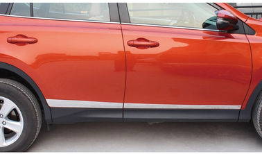 Cina 2013 Toyota RAV4 Auto Body Trim Parts, Upper Side Door Moulding Chrome Garnis pemasok