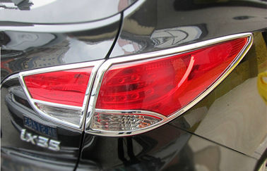 Cina Hyundai Tucson IX35 2009 2010 2011 2012 Tail Light Cover Glossy Silver Chrome pemasok