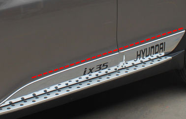 Cina Chrome Auto Body Trim Parts Untuk Hyundai Tucson IX35 2009 Side Door Molding Trim pemasok