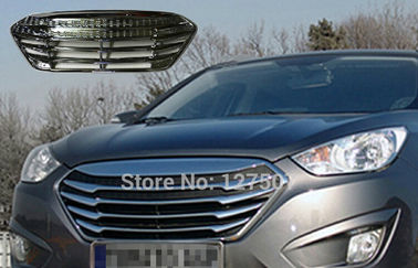 Cina Hyundai IX35 New Tucson 2009 - 2013 bagian depan mobil kisi-kisi mobil Chrome pemasok