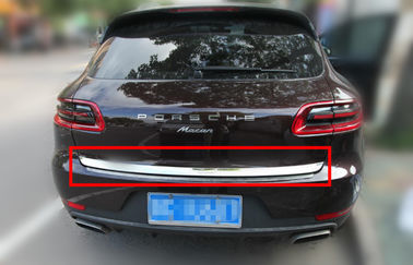 Cina Porsche Macan 2014 Auto Body Trim Parts Baja tahan karat Tail Door Trim pemasok