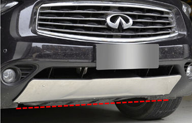 Cina Baja tahan karat Pelindung Bumper Mobil, Pelat Penjaga Depan untuk INFINITI FX35 / QX70 2009 - 2014 pemasok