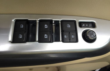 Cina Chrome Auto Interior Trim Parts For Highlander Kluger 2014 2015 Penutup Switch Jendela pemasok