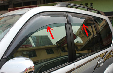 Cina Injection Moulding Mobil Jendela Visor Untuk Prado 2010 FJ150 Sun Rain Garda pemasok