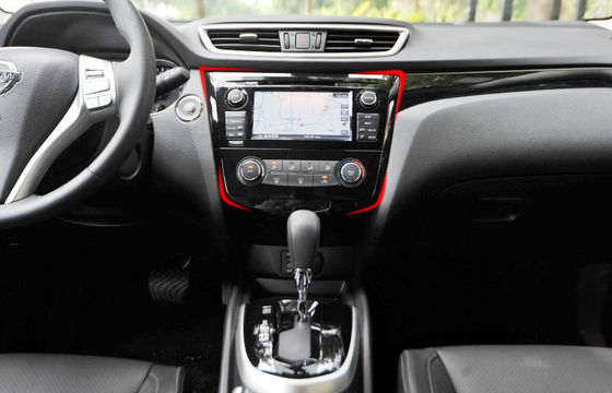 Harga yang bagus Bagian trim interior mobil berkrom Untuk Nissan Qashqai 2015 2016 Frame panel depan on line