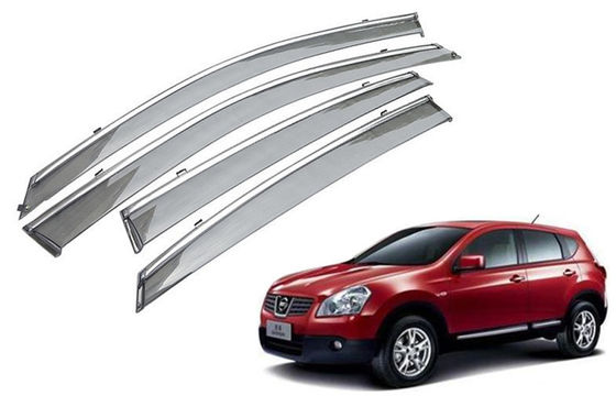 Harga yang bagus Pelindung Hujan Untuk Nissan Qashqai 2008 - 2014 Dengan Strip Baja Rostless on line
