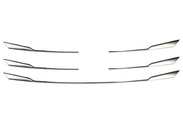 Harga yang bagus Strips trim grille depan stainless steel untuk Hyundai IX25 Creta 2014 2015 2016 on line