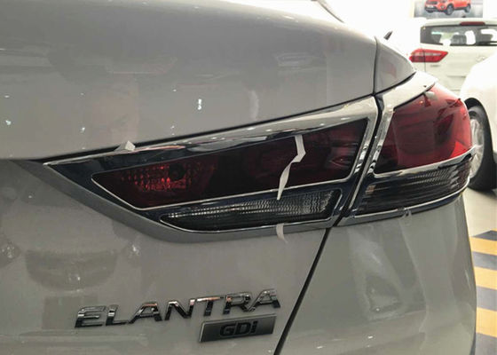 Harga yang bagus Auto Chrome lampu depan bezel Dan Tail Lamp Molding Untuk Hyundai Elantra 2016 Avante on line